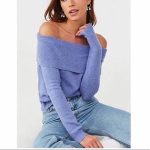 Forever 21 off the shoulder sweater